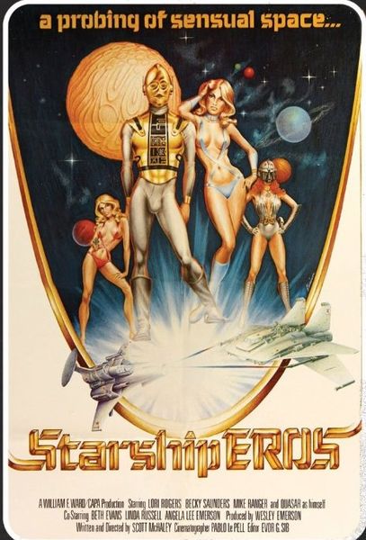 Starship Eros. /  . (Scott McHaley, Capa Productions) [1980 ., ClassicFeature Sci-Fi, DVDRip]