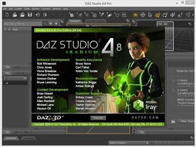 DAZ Studio Pro v4.8.0.55 + Extra Addons
