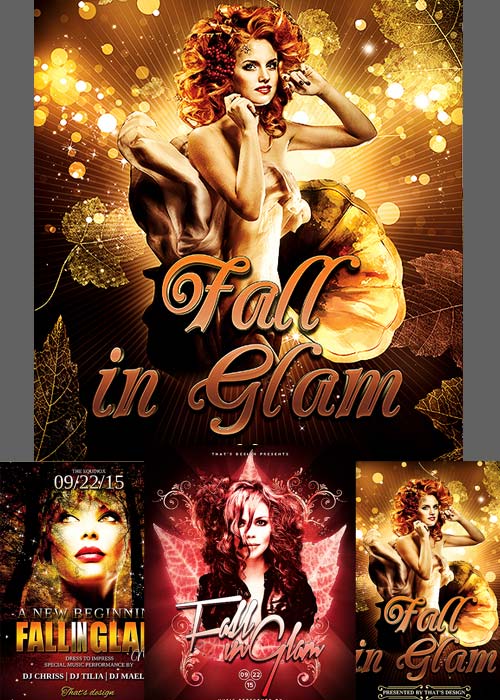 Fall in Glam Flyer Bundle 1