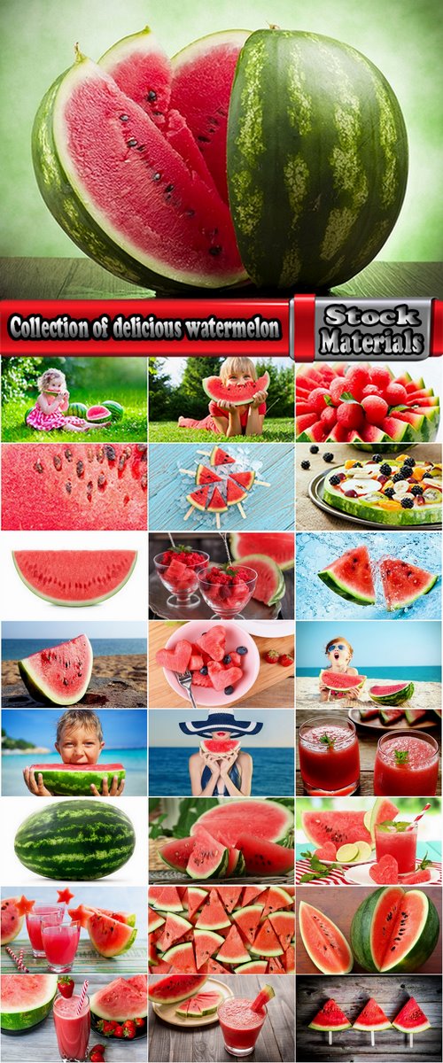 Collection of delicious watermelon seed watermelon juice green crust 25 HQ Jpeg