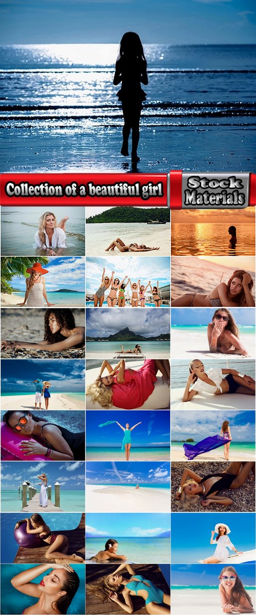 Collection of a beautiful girl on the beach pool vacation holidays water 25 HQ Jpeg