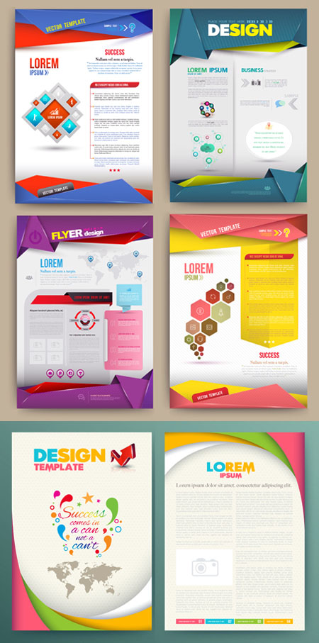 Modern Cover Brochure Design Vector 2