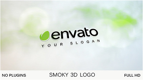 Smoky 3D Logo - Project for After Effects (Videohive)