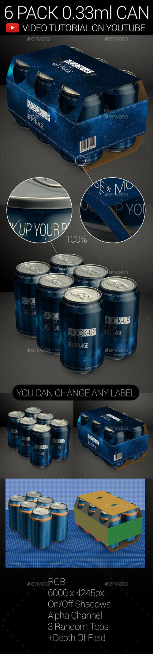 06 Pack 0.33ml Can 01 - Graphicriver 9322575