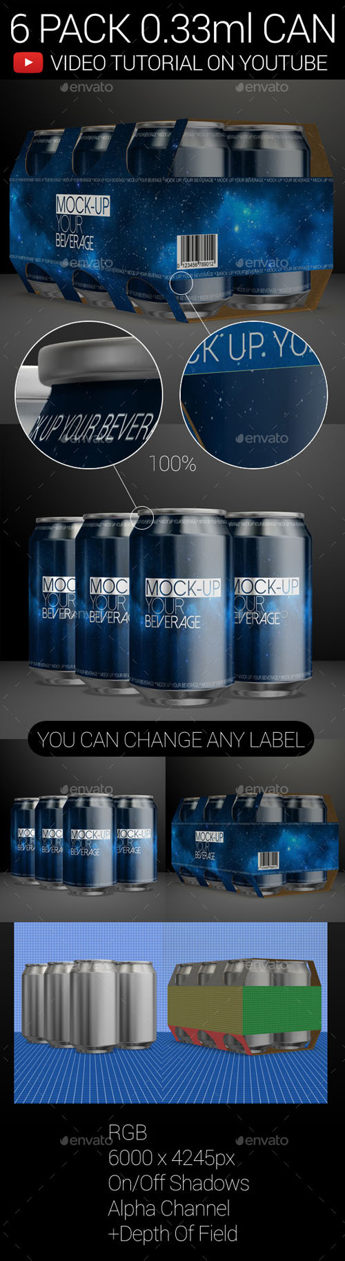 06 Pack 0.33ml Can 02 - Graphicriver 9961102