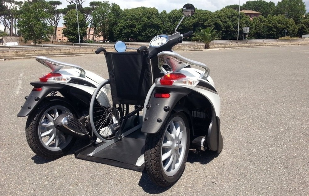Hyper Division HSX3 - 3-колесный скутер для инвалидов