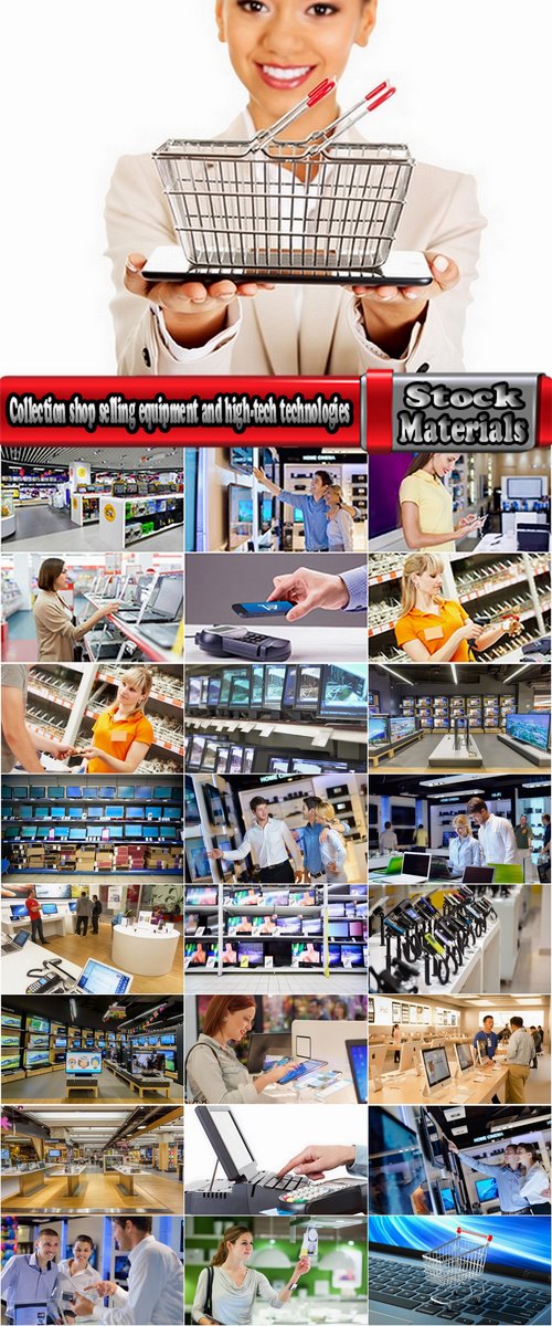 Collection shop selling equipment and high-tech technologies manager buy 25 HQ Jpeg