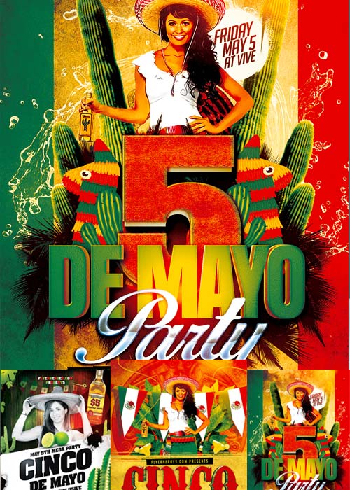 Mexican Party Flyer part 2