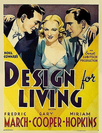 Серенада трех сердец / Design for Living (1933) DVDRip