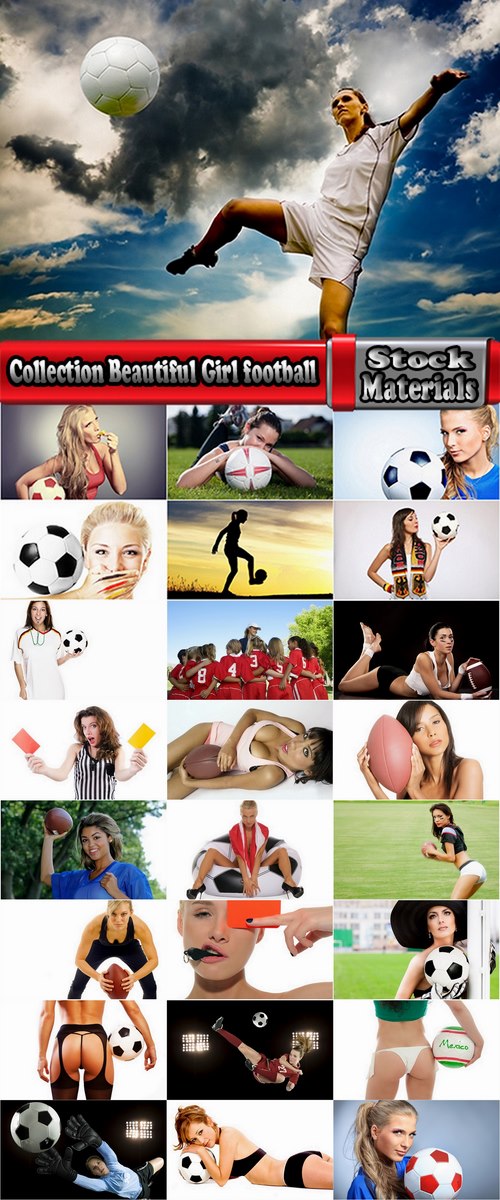 Collection Beautiful Girl football referee ball 25 HQ Jpeg