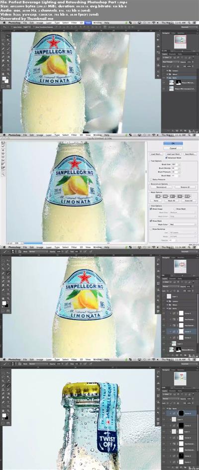 [Tutorials] Pro Photoshop Tutorial - Perfect Beverage Lighting and Retouching