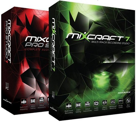 Acoustica Mixcraft / Mixcraft Pro Studio 7.1.279