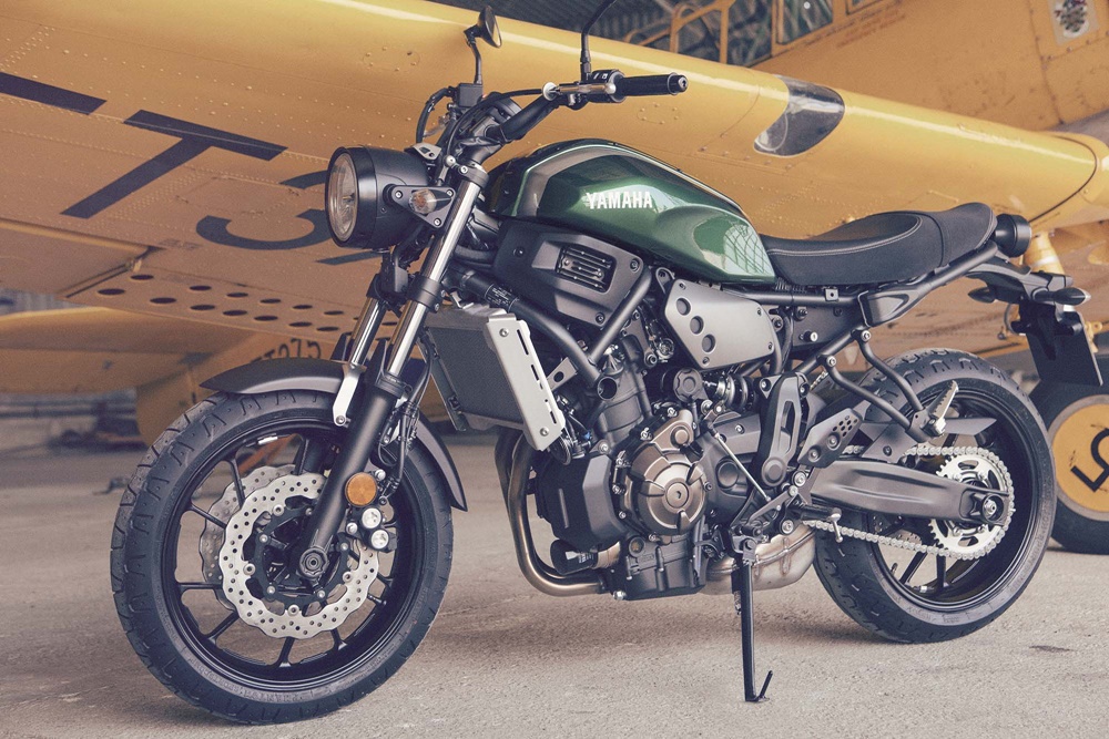 Новый мотоцикл Yamaha XSR700 2016 (47 фото)