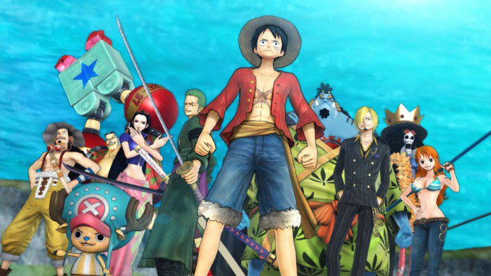 Герои игры One Piece: Pirate Warriors 3, которая выйдет 25 августа 2015 года