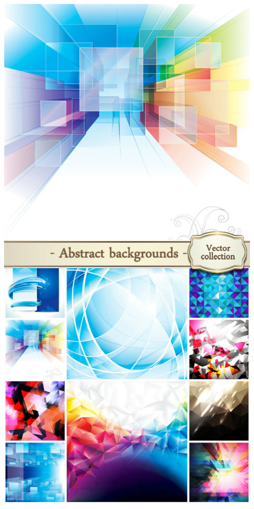 Vector abstract backgrounds #27