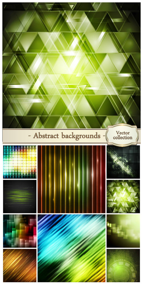 Vector abstract backgrounds 05