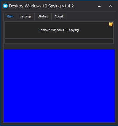 Destroy Windows 10 Spying 1.4.2