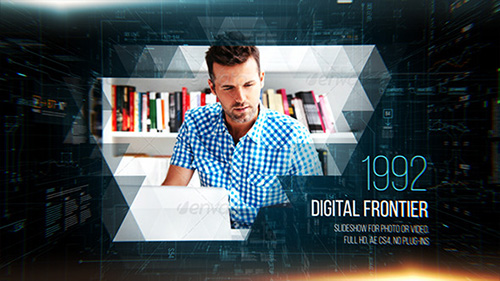 Digital Frontier Slideshow - Project for After Effects (Videohive)