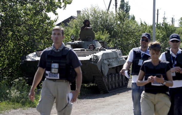 В ОБСЕ сообщили, что видели на Донбассе российских военных
