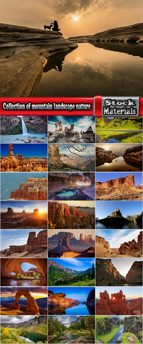 Collection of mountain landscape nature from around the world sunset river rock stone 25 HQ Jpeg