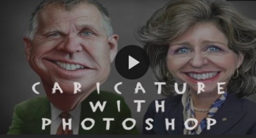 Skillshare - Create Your Own Digital Caricature With Adobe Photoshop - English