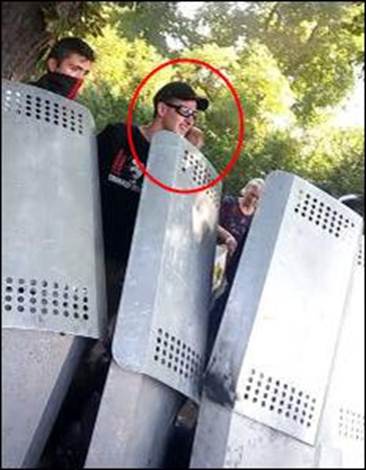 Беспорядки под Радой: МВД опубликовало фотографии дебоширов