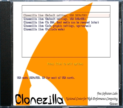 CloneZilla Live 2.5.0-16 (x86/x64)