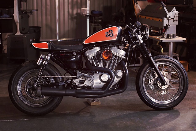 Chappell Customs: трекер Harley-Davidson 883
