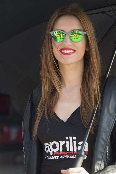 Девушки паддока Гран При Арагона 2015