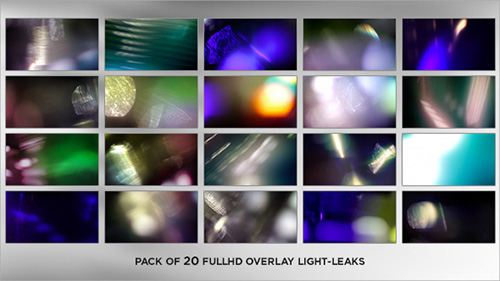 Real Elegance Light Leaks (20-Pack) - Motion Graphics (Videohive)