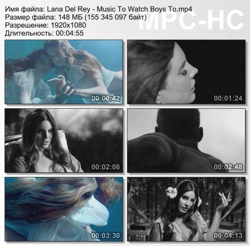 Lana Del Rey - Music To Watch Boys To! (2015) HD 1080