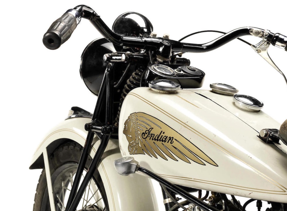 Мотоцикл  Indian Sport Scout Стива Маккуина будет продан с аукциона