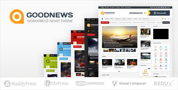 Goodnews v5.8.0.1 - Responsive WordPress News/Magazine