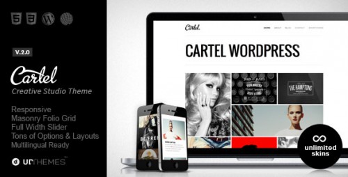 Cartel v2.0 - Responsive Portfolio WordPress Theme program