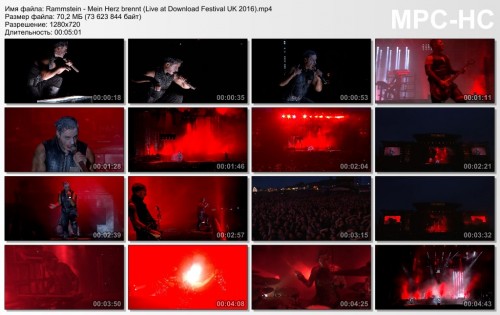 Rammstein - Mein Herz Brennt (Live at Download Festival UK 2016)
