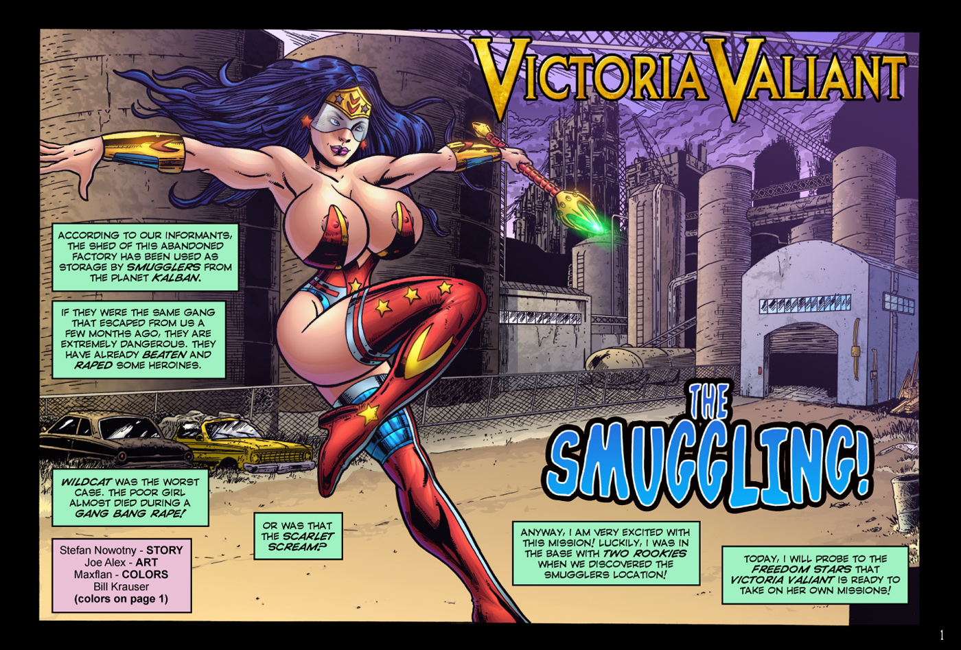 SuperHeroineComixxx - Victoria Valiant