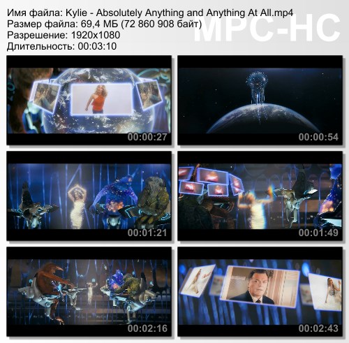 Kylie Minogue - Absolutely Anything and Anything At All (2015) HD 1080